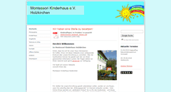 Desktop Screenshot of montessori-holzkirchen.de